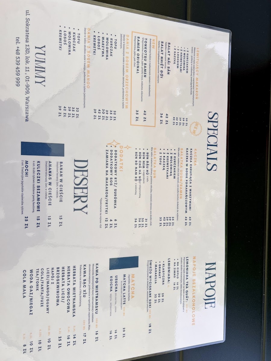 Menu Yummy Asian Cuisine-2