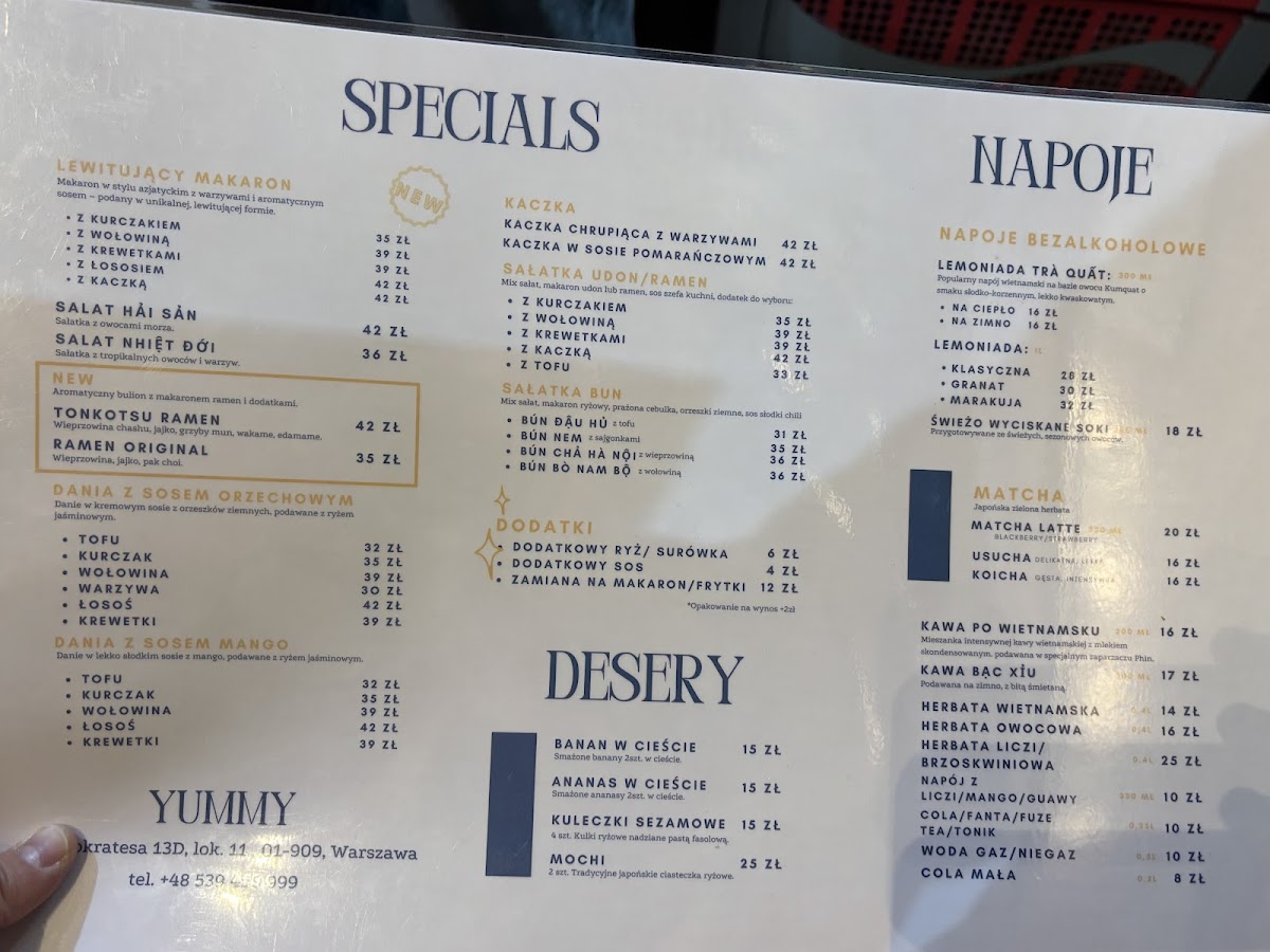 Menu Yummy Asian Cuisine-8